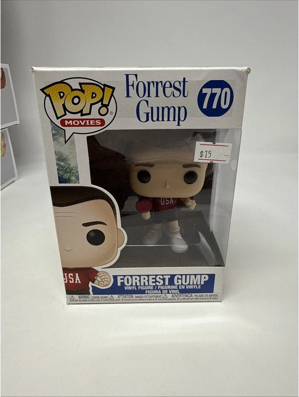 (Box Damage) Funko Pop! Movies Forrest Gump (Ping Pong) #770
